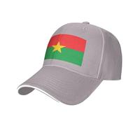 Oudrspo Casquette de Baseball avec Boucle Magique, Drapeau du Burkina Faso, idéale pour l'été, l'extérieur et Le Golf.
