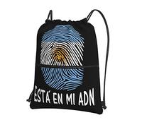 Oudrspo C'est dans MyArgentina Cordon de serrage avec fermeture éclair Sackpack Gym Sports, sac à dos étanche String Bag Cinch