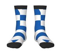 Oudrspo Chaussettes amusantes avec drapeau d'amour pour hommes, amusantes, folles, cool, colorées et à motifs