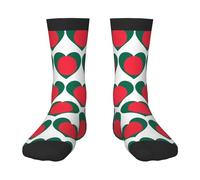 Oudrspo Chaussettes amusantes pour hommes avec drapeau du Bangladesh, amusantes, folles, cool et colorées à motifs