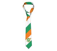 Oudrspo Côte d'Ivoire Cravate pour hommes Cravate de costume Cravate fine moderne Cravate de nouveauté douce pour la célébration du travail de mariage