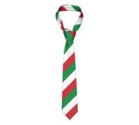 Oudrspo Cravate de cou pour hommes, drapeau italien, cravate de Costume, cravate formelle moderne, douce et fine, pour le travail, la célébration de mariage
