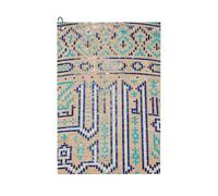 Oudrspo Détail du mausolée de Gur E Amir, Le Tombeau de l'Asiatique. Serviette de Golf en Microfibre avec Mousqueton, 40 x 60 cm, absorbante, à Tissage gaufré, idéale pour Les Sacs de Golf.