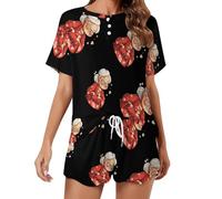 Oudrspo Ensemble Pyjama Femme Divine is Filthys Beautiful Drag, Manches Courtes, Doux et Confortable.