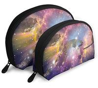 Oudrspo Femmes I Kinda Hate Myself Cat Galaxy Voyage Cosmétique Sacs Étanche 2PC Maquillage Pochette Cosmétique Et Articles De Toilette Organisateur Sac Portable Voyage Trousse De Toilette Filles