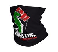 Oudrspo Free Palestine Cache-cou coupe-vent hiver cache-cou par temps froid écharpe masque facial pour hommes femmes cagoules serviette couverture faciale