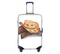 Oudrspo Housse de Bagage de Voyage à Motif de Bottes de Chapeau de Cowboy, Housse de Valise Durable adaptée aux Bagages de 18 à 32 Pouces