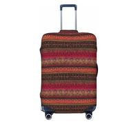 Oudrspo Housse de Valise en Terre Africaine ombrée, Protection Lavable de qualité supérieure avec Fermeture éclair et Boucle sécurisées, Convient aux valises de 45 à 80 cm (très Grande Taille).