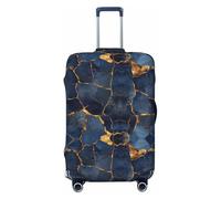Oudrspo Housse de Valise Kintsugi, Art Japonais, Protection Lavable Haut de Gamme avec Fermeture éclair et Boucle sécurisées, Compatible avec Les valises de 45 à 80 cm (très Grande Taille).
