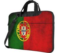 Oudrspo Sac à bandoulière pour ordinateur portable drapeau du Portugal pochette de protection étanche pour ordinateur portable