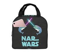 Oudrspo Sac à lunch isotherme New Wars Lunch Box Réutilisable Boîte à lunch fourre-tout mignon pour adultes et enfants, sacs à lunch étanches pour le bureau, le voyage, l'école