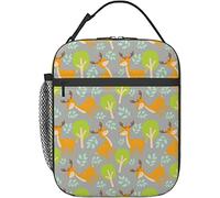 Oudrspo Sika Cerf Lunch Box Sac à Lunch Isotherme Réutilisable Dames Hommes Lunch Box Convient pour Camping Bureau École