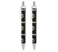 Oudrspo Stylo à bille rétractable d'Australie, encre gel noire, écriture fluide, idéal pour le bureau et la maison.