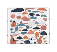 Oudrspo Tapis de Souris antidérapant pour Jeux vidéo, Illustrations Originales, Format 25 x 30 cm (10 x 12 Pouces), idéal pour Les études et Les Jeux.