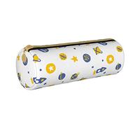 Oudrspo Trousse à Crayons Flight Boys Girls, Jolie Pochette à Crayons Amusante avec Fermeture éclair, Grande Pochette Fournitures Scolaires pour étudiants Adolescents, Organisateur de Papeterie