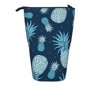 Oudrspo Trousse à Crayons télescopique Vintage pin Impression Debout Sac à Crayons étui à Papeterie Porte-Stylo télescopique Pop Up Porte-Crayons pour Bureau Travail Vacances Cadeau
