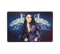 Oudrspo Within Hat Temptation Signes en métal Signes de décoration de décor de décoration de l'homme, Plaques murales extérieures Garage Signes rétro Bar Signes drôles