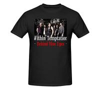 Oudrspo Within Shirt Temptation T-Shirt à Manche à Manches Courtes à Ajustement régulier Masculin, t-Shirt en Coton Classique