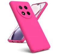 Oududianzi-Coque Honor Magic 7 Lite 5G Silicone Liquide, Barbie Poudre
