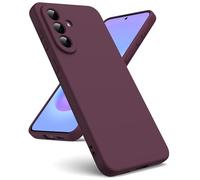 Oududianzi-Coque pour Samsung Galaxy A57 5G Silicone Liquide, Bordeaux