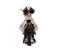 Oueneifs Lynn Poupée Bjd 1/4 Moyen Age Guerrier Pirate Capitaine Moveable Joints Ensemble Complet Résine Jouet pour les enfants de 15 ans et plus