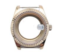 OUFEIJIA EUR 39mm Watch Case for NH35 Movement, Stainless Steel with Sapphire Crystal
