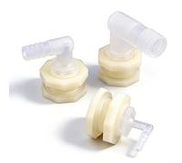 OUFEIJIA EUR Coude de pagode château d'eau/réservoir, connecteur perçage et Fixation d'aquarium/boîte retournement, Pince Seau Colle for Le Drainage(1/2'' 9.5mm)