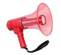 OUFEIJIA EUR Mégaphone Portable 20 W avec sirène et Lampe Torche for Sports de Plein air Cheerleading