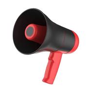 OUFEIJIA EUR Mégaphone Portable 30 W avec Enregistrement 240 s et contrôle du Volume for la Police Les Pom-Pom Girls