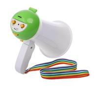 OUFEIJIA EUR Mégaphone Portable avec sirène, Mini mégaphone for Sports de Plein air, Cheerleading et Enseignants