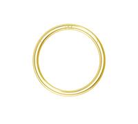 OUFER Body Piercing 18G 14K Solid Gold Hinged Clicker Segment Ring Lip Nose Hoop Helix Daith Tragus Septum Cartilage Earring 18G 6MM