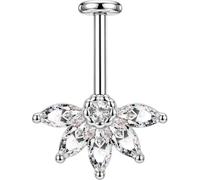 OUFER Body Piercing 316L Stainless Steel Internally Vertical Helix Earring