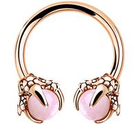 OUFER Body Piercing Anneau de Septum Piercing Hélix Fer à Cheval en Acier Chirurgical 316L Piercing Oreille Cartilage Griffe de Dragon, Anneau de Nez, Tragus, Daith, Rook Piercing Bijoux de Corps 16G