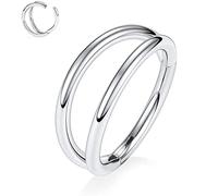 OUFER Body Piercing Helix Earrings 16G Cartilage Conch Piercing Helix Earring Hoop 316L Surgical Steel Septum Nose Ring Tragus Daith Earrings Piercing Jewellery