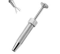 OUFER Pince pour Piercing Bijou Acier Chirurgical Aiguille Guide de Perçage Pince pour Billes Outil de Piercing pour Ouvrir et Changer Accessoires de Kit pour Oreille, Nez, Lèvre