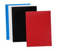 OUFGXZL Lot de 4 Feuilles adhésives Flexibles à décoller et Coller for Loisirs créatifs, Cartes de Visite et projets créatifs