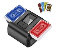 OUFUYU Mélangeur de Cartes 1-2 Jeux, Auto-Stop & Mode Manuel, USB