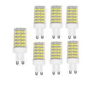 OUGEER Lot de 6 Ampoule LED G9 10W (Ampoule halogène équivalente 100W) G9 1000LM, Blanc Froid 6000K, Base en Céramique,Non Dimmable, Ampoule capsule g9 220v