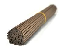 Ougual 100 Pièces Fibre Diffuseur de Remplacement Bâtons pour Arôme de Parfum (30cm*3mm, Marron)