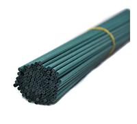 Ougual 100 Pièces Fibre Diffuseur de Remplacement Bâtons pour Arôme de Parfum (30cm*3mm, Vert)
