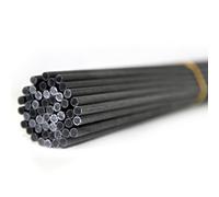 Ougual 30 bâtons de Recharge de Rechange de diffuseur de Reed de Fibre de diamètre de 5mm pour Le Parfum d'arome (50cm*5mm, Noir)