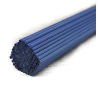 Ougual 50 pièces Fibre Diffuseur Recharge Bâtons de Remplacement pour Parfum Arôme (30cm*3mm, Bleu)