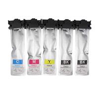 Ouguan® Compatible 945 T9451 T9452 T9453 T9454 Cartouches d'encre pour Epson Workforce C5210DW C5290DW C5710DWF C5790DWF imprimant (WF-C5790, 2Noir,1Cyan,1Magenta,1Jaune)