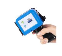 OUHFCASN Applications de Codage étendues Mini imprimante à Jet d'encre Thermique Portable, écran Tactile de 12.7mm, Code à Barres QR, Date, Logo, étiquette d'expiration Léger et Pratique