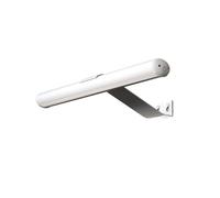 OUHFCASN Applique Murale de Salle Bain LED sans Fil Rechargeable par USB, rétroéclairage for Tableau, Applique for galerie Peinture, intensité Variable, dorée(White_2000MAH)