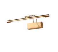 OUHFCASN Applique Murale LED sans Fil, éclairage d'image for Mur, Applique américaine Rechargeable 5 V 40 cm, Mural intérieur for Salon, doré(Gold Dimming)
