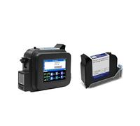 OUHFCASN Mini Imprimante À Jet d'encre Portable 12.7mm, Texte, Code-Barres QR, Image, Numéro De Lot, Logo, Machine De Codage d'image Taille Flexible
