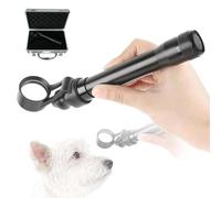 OUHKDM Microscope à Lampe à Fente Portable, Lampe d'examen ophtalmique à LED, grossissement 5X, Fente réglable, pour contrôle oculaire vétérinaire, ophtalmologie, Laboratoire Clinique