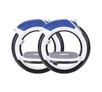 OUHKDM Skateboard sans Planche, Conception automotrice à Double Roue pour Le Surf sur Route Freestyle, Planche Portable avec Roues en PU de qualité supérieure, Bande antidérapante(Blue)