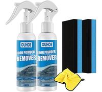 OUHOE Iron Powder Remover, Car Rust Removal Spray for Car, Rust Inhibitor Derusting Spray, for Rust Removal of Various Metal Automobile (2p-100ml)